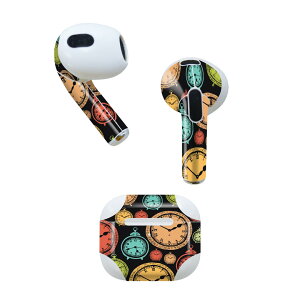 AirPods ��3���� ��p �f�U�C���X�L���V�[�� airpods 3 �p �G�A�|�b�h 3 �p ��O����i2021�j�Ή� 2������ �e2���Z�b�g �C���z�� �J�o�[ �f�R���[�V���� �A�N�Z�T���[ �f�R�V�[�� 009701 ���v�@�A���e
