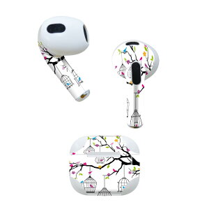 AirPods ��3���� ��p �f�U�C���X�L���V�[�� airpods 3 �p �G�A�|�b�h 3 �p ��O����i2021�j�Ή� 2������ �e2���Z�b�g �C���z�� �J�o�[ �f�R���[�V���� �A�N�Z�T���[ �f�R�V�[�� 010011 ���@�@�J���t