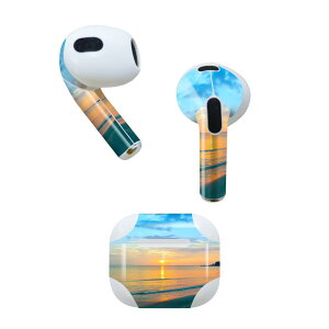 AirPods ��3���� ��p �f�U�C���X�L���V�[�� airpods 3 �p �G�A�|�b�h 3 �p ��O����i2021�j�Ή� 2������ �e2���Z�b�g �C���z�� �J�o�[ �f�R���[�V���� �A�N�Z�T���[ �f�R�V�[�� 011256 �C�@�r�[�`�@