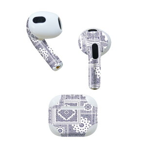 AirPods ��3���� ��p �f�U�C���X�L���V�[�� airpods 3 �p �G�A�|�b�h 3 �p ��O����i2021�j�Ή� 2������ �e2���Z�b�g �C���z�� �J�o�[ �f�R���[�V���� �A�N�Z�T���[ �f�R�V�[�� 011784 �y�C�Y���[�@