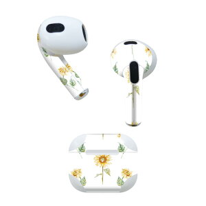 AirPods ��3���� ��p �f�U�C���X�L���V�[�� airpods 3 �p �G�A�|�b�h 3 �p ��O����i2021�j�Ή� 2������ �e2���Z�b�g �C���z�� �J�o�[ �f�R���[�V���� �A�N�Z�T���[ �f�R�V�[�� 012090 �Ђ܂��@��