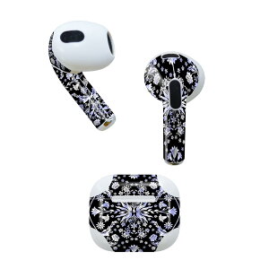 AirPods ��3���� ��p �f�U�C���X�L���V�[�� airpods 3 �p �G�A�|�b�h 3 �p ��O����i2021�j�Ή� 2������ �e2���Z�b�g �C���z�� �J�o�[ �f�R���[�V���� �A�N�Z�T���[ �f�R�V�[�� 012276 �ԕ��@���@�G