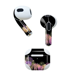 AirPods ��3���� ��p �f�U�C���X�L���V�[�� airpods 3 �p �G�A�|�b�h 3 �p ��O����i2021�j�Ή� 2������ �e2���Z�b�g �C���z�� �J�o�[ �f�R���[�V���� �A�N�Z�T���[ �f�R�V�[�� 012490 �C���~�l�[�V
