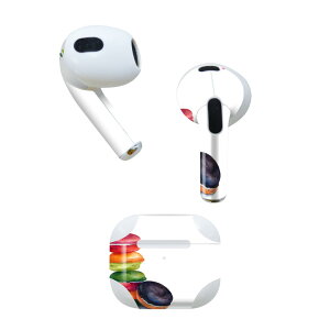 AirPods ��3���� ��p �f�U�C���X�L���V�[�� airpods 3 �p �G�A�|�b�h 3 �p ��O����i2021�j�Ή� 2������ �e2���Z�b�g �C���z�� �J�o�[ �f�R���[�V���� �A�N�Z�T���[ �f�R�V�[�� 013474 �}�J�����@��