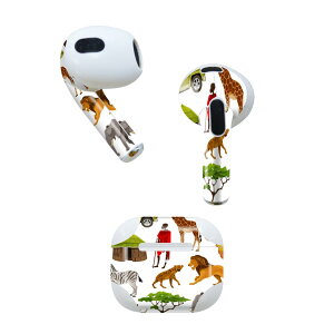 AirPods ��3���� ��p �f�U�C���X�L���V�[�� airpods 3 �p �G�A�|�b�h 3 �p ��O����i2021�j�Ή� 2������ �e2���Z�b�g �C���z�� �J�o�[ �f�R���[�V���� �A�N�Z�T���[ �f�R�V�[�� 013714 �����@�T�t�@
