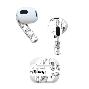 AirPods ��3���� ��p �f�U�C���X�L���V�[�� airpods 3 �p �G�A�|�b�h 3 �p ��O����i2021�j�Ή� 2������ �e2���Z�b�g �C���z�� �J�o�[ �f�R���[�V���� �A�N�Z�T���[ �f�R�V�[�� 014255 �t�@�b�V����