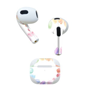 AirPods ��3���� ��p �f�U�C���X�L���V�[�� airpods 3 �p �G�A�|�b�h 3 �p ��O����i2021�j�Ή� 2������ �e2���Z�b�g �C���z�� �J�o�[ �f�R���[�V���� �A�N�Z�T���[ �f�R�V�[�� 014377 �}�J�����@�X