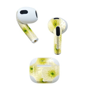 AirPods ��3���� ��p �f�U�C���X�L���V�[�� airpods 3 �p �G�A�|�b�h 3 �p ��O����i2021�j�Ή� 2������ �e2���Z�b�g �C���z�� �J�o�[ �f�R���[�V���� �A�N�Z�T���[ �f�R�V�[�� 014825 �ԁ@���@flower