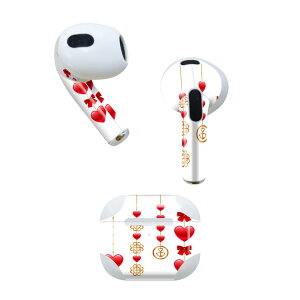 AirPods ��3���� ��p �f�U�C���X�L���V�[�� airpods 3 �p �G�A�|�b�h 3 �p ��O����i2021�j�Ή� 2������ �e2���Z�b�g �C���z�� �J�o�[ �f�R���[�V���� �A�N�Z�T���[ �f�R�V�[�� 015620 �n�[�g�@����
