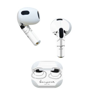 AirPods ��3���� ��p �f�U�C���X�L���V�[�� airpods 3 �p �G�A�|�b�h 3 �p ��O����i2021�j�Ή� 2������ �e2���Z�b�g �C���z�� �J�o�[ �f�R���[�V���� �A�N�Z�T���[ �f�R�V�[�� 015731 �J�t�F�@�H��
