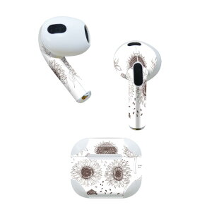 AirPods ��3���� ��p �f�U�C���X�L���V�[�� airpods 3 �p �G�A�|�b�h 3 �p ��O����i2021�j�Ή� 2������ �e2���Z�b�g �C���z�� �J�o�[ �f�R���[�V���� �A�N�Z�T���[ �f�R�V�[�� 016123 �Ђ܂��@�A