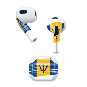 AirPods ��3���� ��p �f�U�C���X�L���V�[�� airpods 3 �p �G�A�|�b�h 3 �p ��O����i2021�j�Ή� 2������ �e2���Z�b�g �C���z�� �J�o�[ �f�R���[�V���� �A�N�Z�T���[ �f�R�V�[�� 018394 ���� barbados �o
