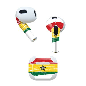 AirPods ��3���� ��p �f�U�C���X�L���V�[�� airpods 3 �p �G�A�|�b�h 3 �p ��O����i2021�j�Ή� 2������ �e2���Z�b�g �C���z�� �J�o�[ �f�R���[�V���� �A�N�Z�T���[ �f�R�V�[�� 018455 ���� ghana �K�[