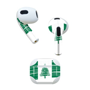 AirPods ��3���� ��p �f�U�C���X�L���V�[�� airpods 3 �p �G�A�|�b�h 3 �p ��O����i2021�j�Ή� 2������ �e2���Z�b�g �C���z�� �J�o�[ �f�R���[�V���� �A�N�Z�T���[ �f�R�V�[�� 018524 ���� norfolk-isla