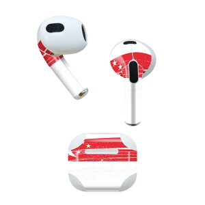 AirPods ��3���� ��p �f�U�C���X�L���V�[�� airpods 3 �p �G�A�|�b�h 3 �p ��O����i2021�j�Ή� 2������ �e2���Z�b�g �C���z�� �J�o�[ �f�R���[�V���� �A�N�Z�T���[ �f�R�V�[�� 018558 ���� singapore 