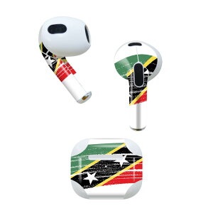 AirPods ��3���� ��p �f�U�C���X�L���V�[�� airpods 3 �p �G�A�|�b�h 3 �p ��O����i2021�j�Ή� 2������ �e2���Z�b�g �C���z�� �J�o�[ �f�R���[�V���� �A�N�Z�T���[ �f�R�V�[�� 018568 ���� St-Kitts �Z