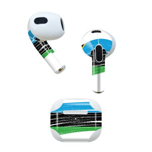 AirPods ��3���� ��p �f�U�C���X�L���V�[�� airpods 3 �p �G�A�|�b�h 3 �p ��O����i2021�j�Ή� 2������ �e2���Z�b�g �C���z�� �J�o�[ �f�R���[�V���� �A�N�Z�T���[ �f�R�V�[�� 018605 ���� zanzibar �U