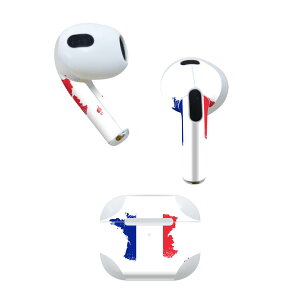 AirPods ��3���� ��p �f�U�C���X�L���V�[�� airpods 3 �p �G�A�|�b�h 3 �p ��O����i2021�j�Ή� 2������ �e2���Z�b�g �C���z�� �J�o�[ �f�R���[�V���� �A�N�Z�T���[ �f�R�V�[�� 018828 ���� france �t