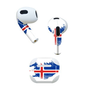AirPods ��3���� ��p �f�U�C���X�L���V�[�� airpods 3 �p �G�A�|�b�h 3 �p ��O����i2021�j�Ή� 2������ �e2���Z�b�g �C���z�� �J�o�[ �f�R���[�V���� �A�N�Z�T���[ �f�R�V�[�� 018849 ���� iceland �A