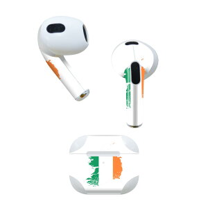 AirPods ��3���� ��p �f�U�C���X�L���V�[�� airpods 3 �p �G�A�|�b�h 3 �p ��O����i2021�j�Ή� 2������ �e2���Z�b�g �C���z�� �J�o�[ �f�R���[�V���� �A�N�Z�T���[ �f�R�V�[�� 018854 ���� ireland �A