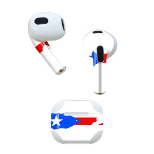AirPods ��3���� ��p �f�U�C���X�L���V�[�� airpods 3 �p �G�A�|�b�h 3 �p ��O����i2021�j�Ή� 2������ �e2���Z�b�g �C���z�� �J�o�[ �f�R���[�V���� �A�N�Z�T���[ �f�R�V�[�� 018926 ���� puerto_rico 