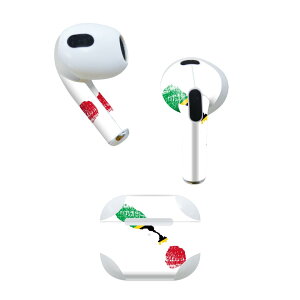 AirPods ��3���� ��p �f�U�C���X�L���V�[�� airpods 3 �p �G�A�|�b�h 3 �p ��O����i2021�j�Ή� 2������ �e2���Z�b�g �C���z�� �J�o�[ �f�R���[�V���� �A�N�Z�T���[ �f�R�V�[�� 018932 ���� saint_kitts 