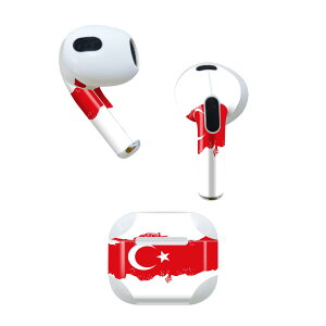 AirPods ��3���� ��p �f�U�C���X�L���V�[�� airpods 3 �p �G�A�|�b�h 3 �p ��O����i2021�j�Ή� 2������ �e2���Z�b�g �C���z�� �J�o�[ �f�R���[�V���� �A�N�Z�T���[ �f�R�V�[�� 018971 ���� turkey �g