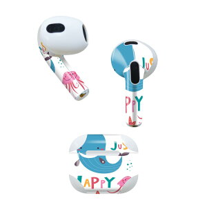 AirPods ��3���� ��p �f�U�C���X�L���V�[�� airpods 3 �p �G�A�|�b�h 3 �p ��O����i2021�j�Ή� 2������ �e2���Z�b�g �C���z�� �J�o�[ �f�R���[�V���� �A�N�Z�T���[ �f�R�V�[�� 019070 �C���X�g �A�j