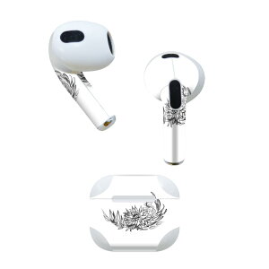 AirPods ��3���� ��p �f�U�C���X�L���V�[�� airpods 3 �p �G�A�|�b�h 3 �p ��O����i2021�j�Ή� 2������ �e2���Z�b�g �C���z�� �J�o�[ �f�R���[�V���� �A�N�Z�T���[ �f�R�V�[�� 019564 �t�H���g flower