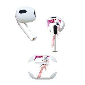 AirPods ��3���� ��p �f�U�C���X�L���V�[�� airpods 3 �p �G�A�|�b�h 3 �p ��O����i2021�j�Ή� 2������ �e2���Z�b�g �C���z�� �J�o�[ �f�R���[�V���� �A�N�Z�T���[ �f�R�V�[�� 019686 �t�H���g ����