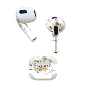AirPods ��3���� ��p �f�U�C���X�L���V�[�� airpods 3 �p �G�A�|�b�h 3 �p ��O����i2021�j�Ή� 2������ �e2���Z�b�g �C���z�� �J�o�[ �f�R���[�V���� �A�N�Z�T���[ �f�R�V�[�� 019960 ���� eurasia map 