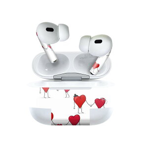 Air Pods Pro2 / Pro1 ��p �f�U�C���X�L���V�[�� airpods �G�A�|�b�h apple �A�b�v�� AirPods Pro ��1���� airpodsPro ��2���� �Ή� �C���z�� �J�o�[ �f�R���[�V���� �A�N�Z�T���[ �f�R�V�[�� 002962 �n�[�g�@��