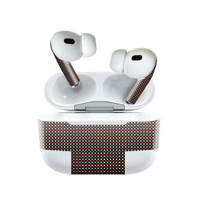 Air Pods Pro2 / Pro1 専用 デザインスキンシール airpods エアポッド apple アップル AirPods Pro 第1世代 airpodsPro 第2世代 対応 イヤホン カバー デコレーション アクセサリー デコシール 020144 ドット