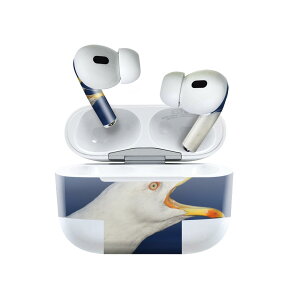 Air Pods Pro2 / Pro1 専用 デザインスキンシール airpods エアポッド apple アップル AirPods Pro 第1世代 airpodsPro 第2世代 対応 イヤホン カバー デコレーション アクセサリー デコシール 023414 鳥 生き物