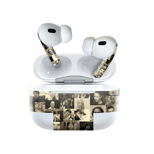 Air Pods Pro2 / Pro1 ��p �f�U�C���X�L���V�[�� airpods �G�A�|�b�h apple �A�b�v�� AirPods Pro ��1���� airpodsPro ��2���� �Ή� �C���z�� �J�o�[ �f�R���[�V���� �A�N�Z�T���[ �f�R�V�[�� 023674 �l���@�ʐ^