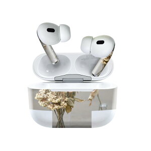 Air Pods Pro2 / Pro1 専用 デザインスキンシール airpods エアポッド apple アップル AirPods Pro 第1世代 airpodsPro 第2世代 対応 イヤホン カバー デコレーション アクセサリー デコシール 025611 花瓶 ドラ