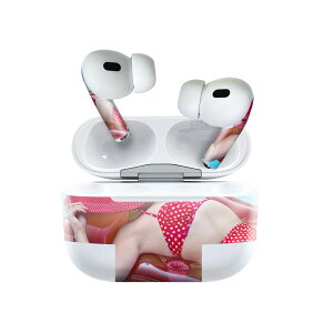 Air Pods Pro2 / Pro1 専用 デザインスキンシール airpods エアポッド apple アップル AirPods Pro 第1世代 airpodsPro 第2世代 対応 イヤホン カバー デコレーション アクセサリー デコシール 025714 夏 プール