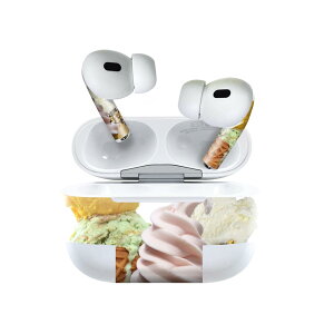 Air Pods Pro2 / Pro1 ��p �f�U�C���X�L���V�[�� airpods �G�A�|�b�h apple �A�b�v�� AirPods Pro ��1���� airpodsPro ��2���� �Ή� �C���z�� �J�o�[ �f�R���[�V���� �A�N�Z�T���[ �f�R�V�[�� 025856 �A�C�X�N��