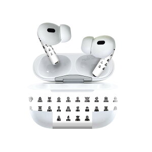 Air Pods Pro2 / Pro1 ��p �f�U�C���X�L���V�[�� airpods �G�A�|�b�h apple �A�b�v�� AirPods Pro ��1���� airpodsPro ��2���� �Ή� �C���z�� �J�o�[ �f�R���[�V���� �A�N�Z�T���[ �f�R�V�[�� 026110 �n���E�B��