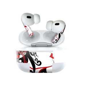 Air Pods Pro2 / Pro1 ��p �f�U�C���X�L���V�[�� airpods �G�A�|�b�h apple �A�b�v�� AirPods Pro ��1���� airpodsPro ��2���� �Ή� �C���z�� �J�o�[ �f�R���[�V���� �A�N�Z�T���[ �f�R�V�[�� 004470 �ԁ@�C���X