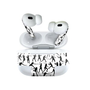 Air Pods Pro2 / Pro1 ��p �f�U�C���X�L���V�[�� airpods �G�A�|�b�h apple �A�b�v�� AirPods Pro ��1���� airpodsPro ��2���� �Ή� �C���z�� �J�o�[ �f�R���[�V���� �A�N�Z�T���[ �f�R�V�[�� 004831 �e�j�X�@�C