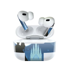 Air Pods Pro2 / Pro1 専用 デザインスキンシール airpods エアポッド apple アップル AirPods Pro 第1世代 airpodsPro 第2世代 対応 イヤホン カバー デコレーション アクセサリー デコシール 011334 プリンセス