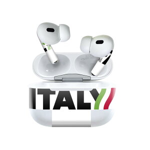 Air Pods Pro2 / Pro1 専用 デザインスキンシール airpods エアポッド apple アップル AirPods Pro 第1世代 airpodsPro 第2世代 対応 イヤホン カバー デコレーション アクセサリー デコシール 011666 イタリア