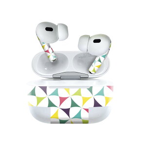 Air Pods Pro2 / Pro1 専用 デザインスキンシール airpods エアポッド apple アップル AirPods Pro 第1世代 airpodsPro 第2世代 対応 イヤホン カバー デコレーション アクセサリー デコシール 011919 模様 カラ