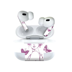 Air Pods Pro2 / Pro1 専用 デザインスキンシール airpods エアポッド apple アップル AirPods Pro 第1世代 airpodsPro 第2世代 対応 イヤホン カバー デコレーション アクセサリー デコシール 014547 おしゃれ