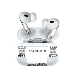 Air Pods Pro2 / Pro1 ��p �f�U�C���X�L���V�[�� airpods �G�A�|�b�h apple �A�b�v�� AirPods Pro ��1���� airpodsPro ��2���� �Ή� �C���z�� �J�o�[ �f�R���[�V���� �A�N�Z�T���[ �f�R�V�[�� 014599 �͗l