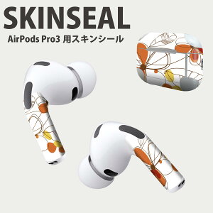 Air Pods Pro3 ��p �f�U�C���X�L���V�[�� �G�A�|�b�h AirPods Pro ��3���� �Ή� 2������ �C���z�� �J�o�[ �f�R���[�V���� �A�N�Z�T���[ �f�R�V�[�� ���i���Ĕ������V�[�g 001878 �ԁ@�@�I�����W