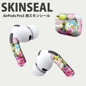 Air Pods Pro3 ��p �f�U�C���X�L���V�[�� �G�A�|�b�h AirPods Pro ��3���� �Ή� 2������ �C���z�� �J�o�[ �f�R���[�V���� �A�N�Z�T���[ �f�R�V�[�� ���i���Ĕ������V�[�g 002661 �X�m�[�}���@�v���[