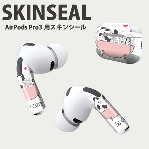 Air Pods Pro3 ��p �f�U�C���X�L���V�[�� �G�A�|�b�h AirPods Pro ��3���� �Ή� 2������ �C���z�� �J�o�[ �f�R���[�V���� �A�N�Z�T���[ �f�R�V�[�� ���i���Ĕ������V�[�g 032372 panda