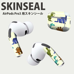 Air Pods Pro3 ��p �f�U�C���X�L���V�[�� �G�A�|�b�h AirPods Pro ��3���� �Ή� 2������ �C���z�� �J�o�[ �f�R���[�V���� �A�N�Z�T���[ �f�R�V�[�� ���i���Ĕ������V�[�g 035611 �_�C�i�\�[ ���� Dinosa
